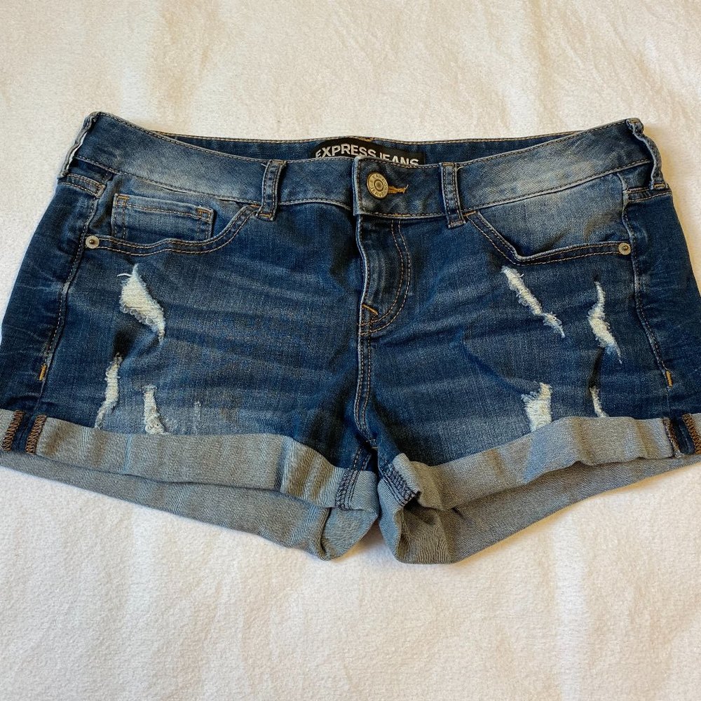 Express Jean Shorts Size 8